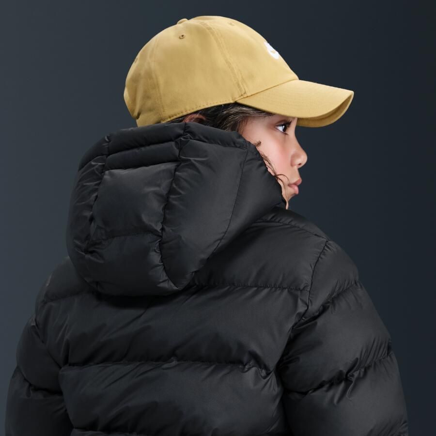 Nike Sportswear All Day Play gewatteerd Therma-FIT jack met ruime pasvorm voor kids Zwart - Foto 3