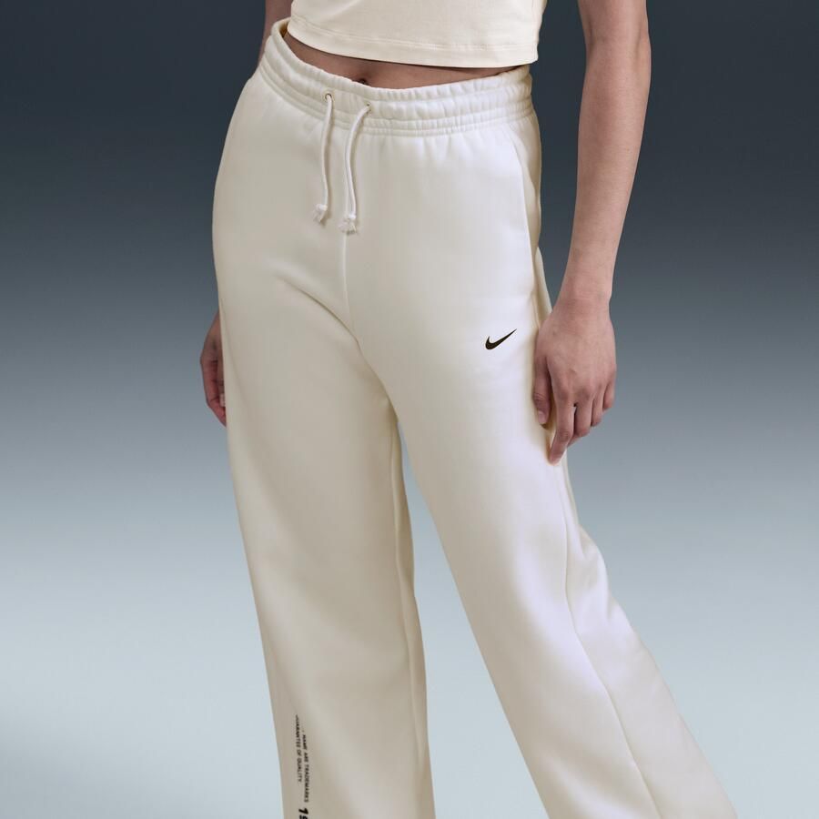 Nike Broek met wijde pijpen voor dames Wit