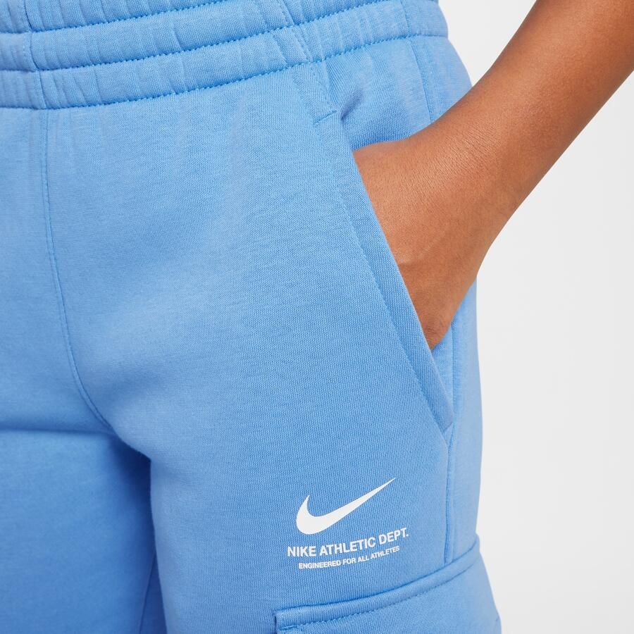 Nike cargobroek van fleece voor kids Blauw - Foto 2