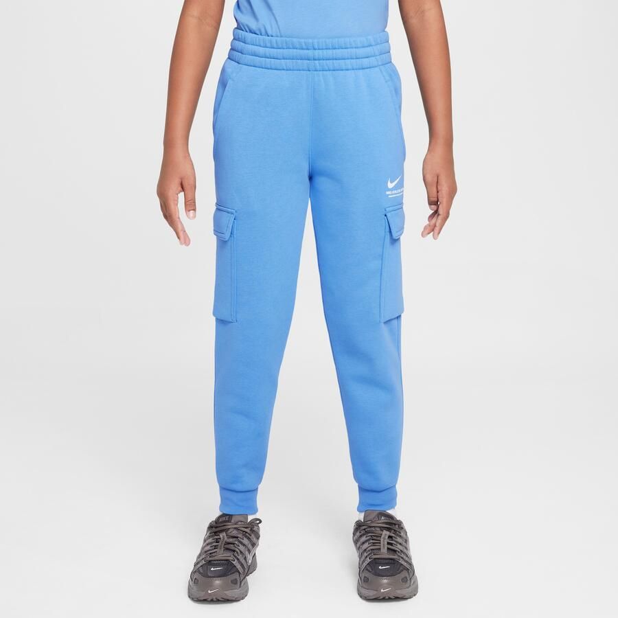 Nike cargobroek van fleece voor kids Blauw - Foto 3