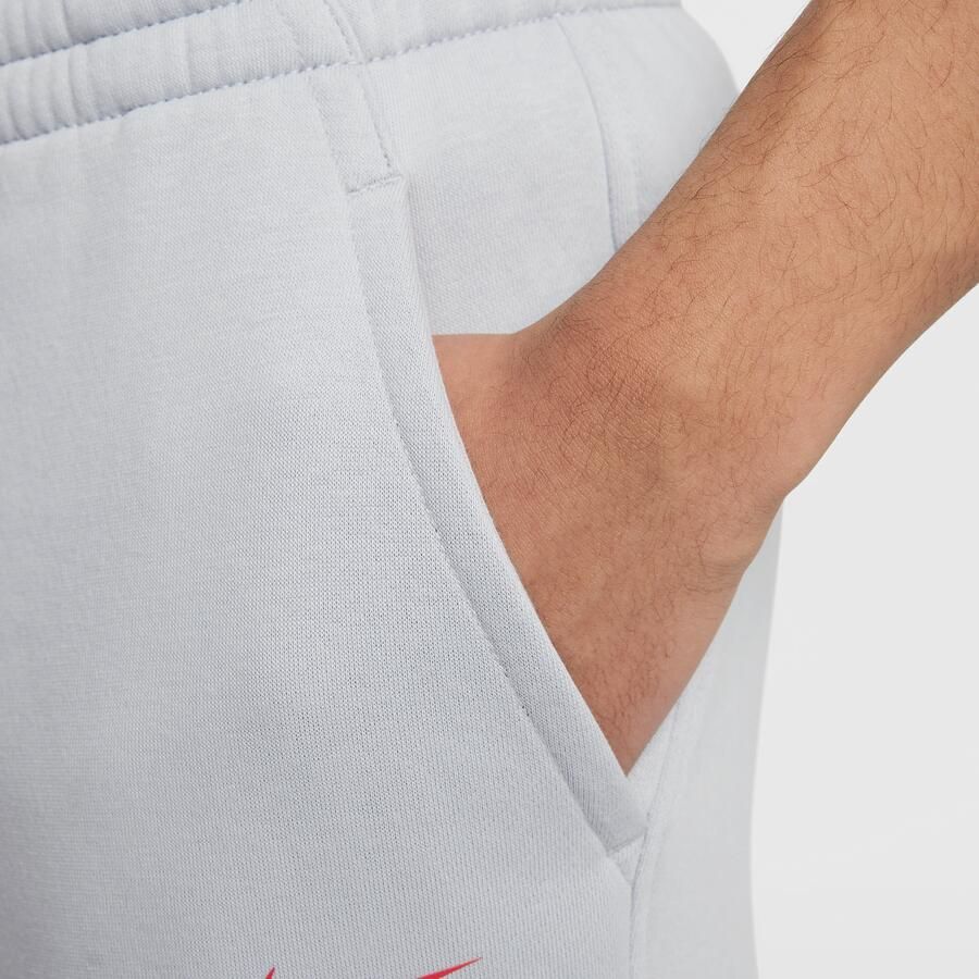 Nike Sportswear cargobroek van fleece voor kids Grijs - Foto 2