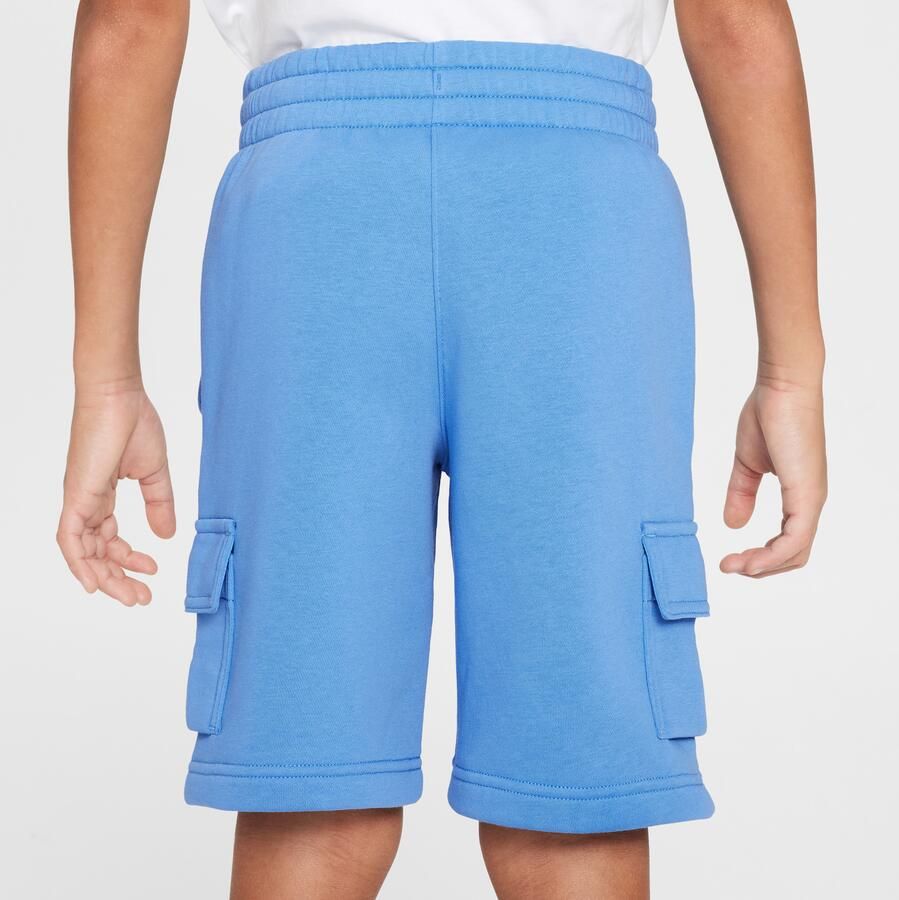 Nike cargoshorts van fleece voor jongens Blauw - Foto 2