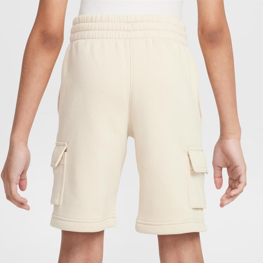Nike cargoshorts van fleece voor jongens Bruin - Foto 2