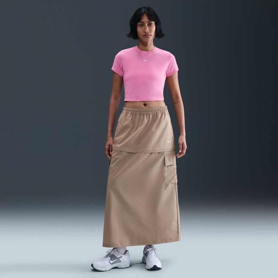 Nike Chill Knit kort T-shirt voor dames Roze - Foto 3