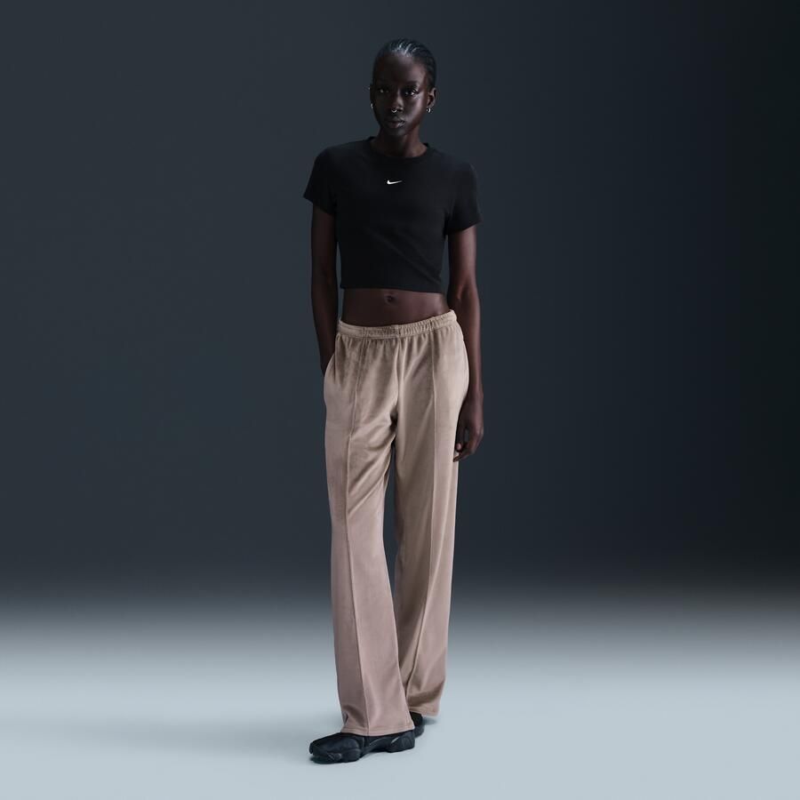 Nike Chill Knit kort T-shirt voor dames Zwart - Foto 2