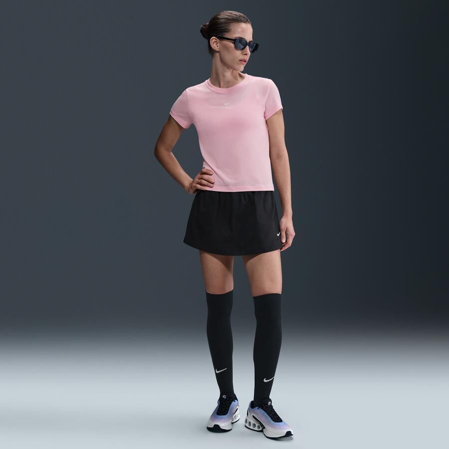Nike Sportswear Chill Knit T-shirt voor dames Roze - Foto 3