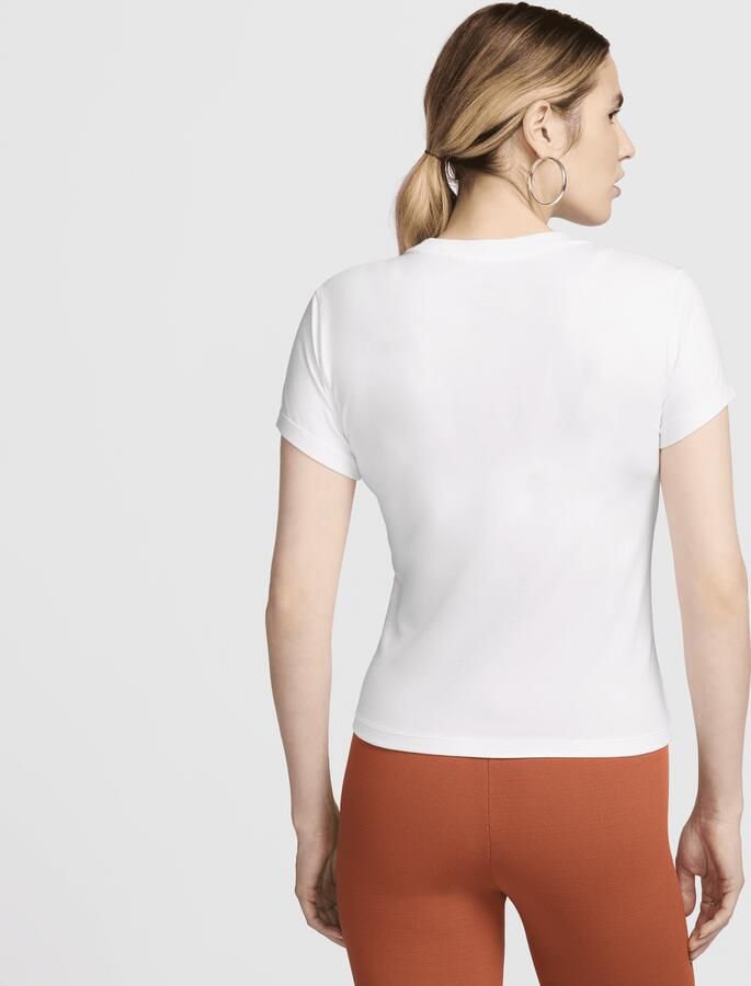 Nike Chill Knit T-shirt voor dames Wit - Foto 4