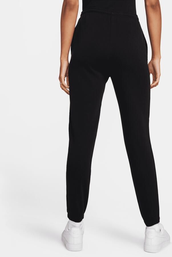Nike Sportswear Chill Terry aansluitende joggingbroek met hoge taille van sweatstof voor dames Zwart - Foto 4