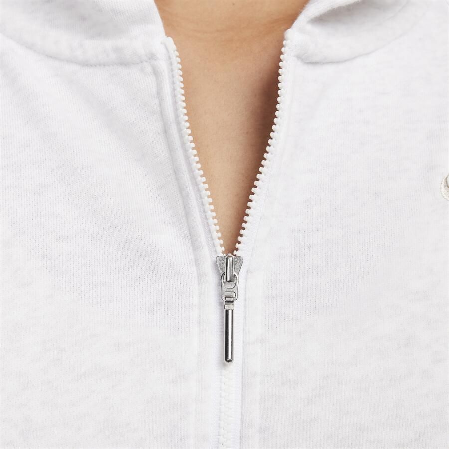 Nike Sportswear Chill Terry ruimvallende hoodie van sweatstof met rits voor dames Bruin