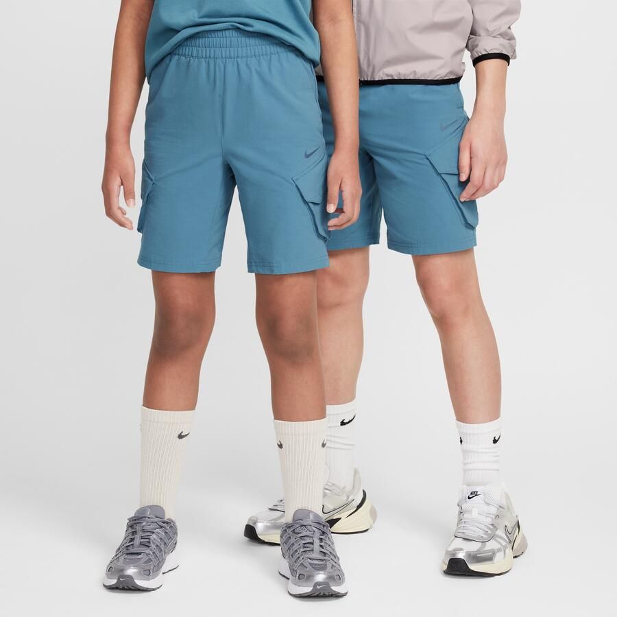 Nike Sportswear City Utility cargoshorts voor kids Blauw - Foto 4