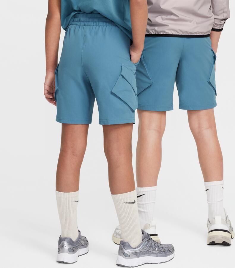 Nike Sportswear City Utility cargoshorts voor kids Blauw - Foto 3