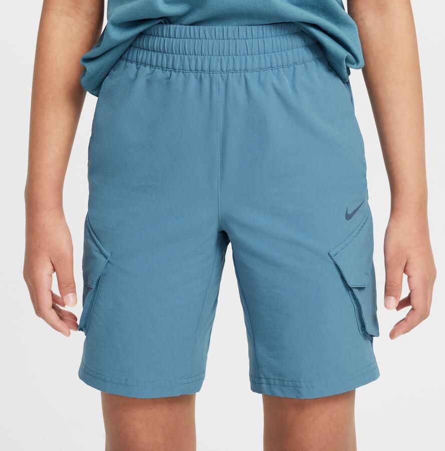 Nike Sportswear City Utility cargoshorts voor kids Blauw