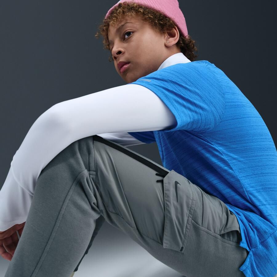 Nike City Utility EasyOn fleecebroek voor kids Grijs - Foto 3