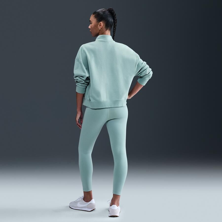 Nike Sportswear Classic 7 8-legging met hoge taille voor dames Groen - Foto 3