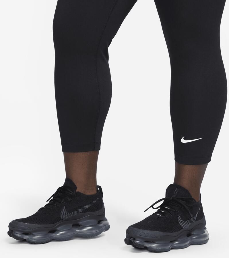 Nike Sportswear Classic 7 8-legging met hoge taille voor dames (Plus Size) Zwart