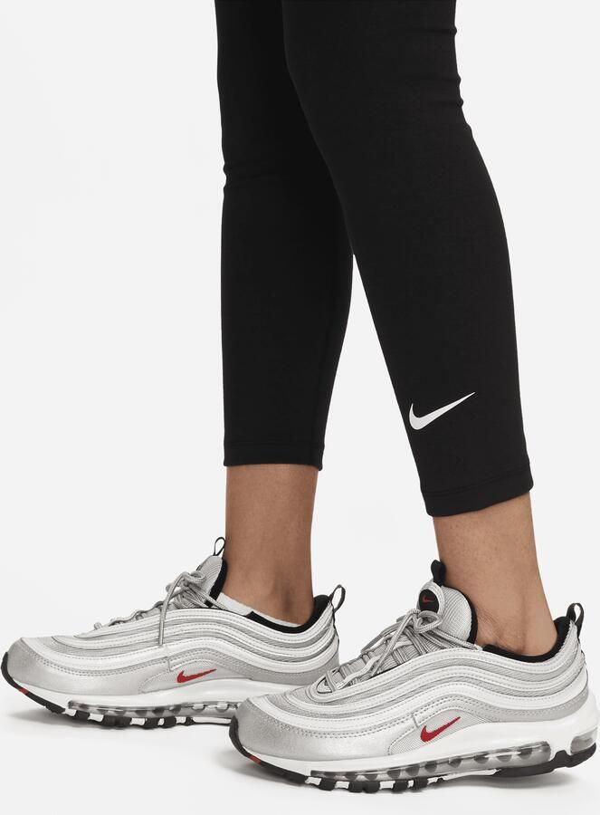 Nike Sportswear Classic 7 8-legging met hoge taille voor dames Zwart