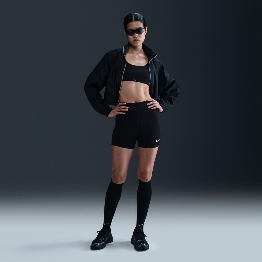 Nike Sportswear Classic bikeshorts met hoge taille voor dames (13 cm) Zwart - Foto 4