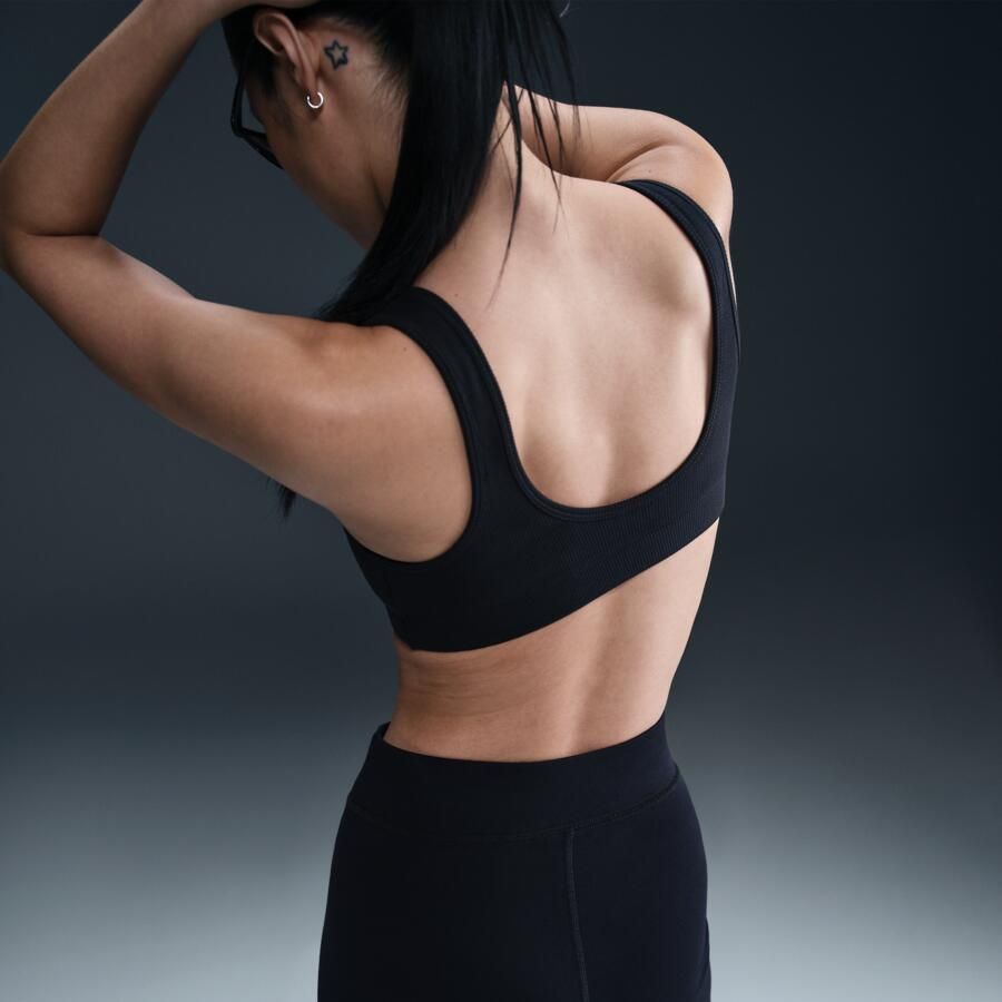 Nike Sportswear Classic bikeshorts met hoge taille voor dames (13 cm) Zwart - Foto 2