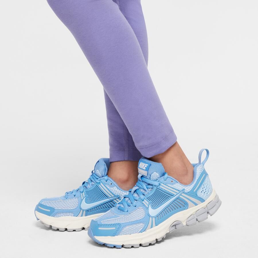 Nike Sportswear Classic legging met hoge taille voor meisjes Paars - Foto 3