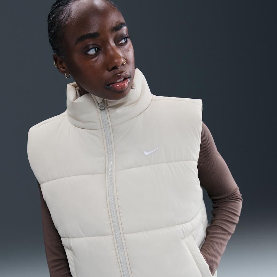 Nike Classic Puffer Therma-FIT ruimvallende bodywarmer voor dames Grijs - Foto 4