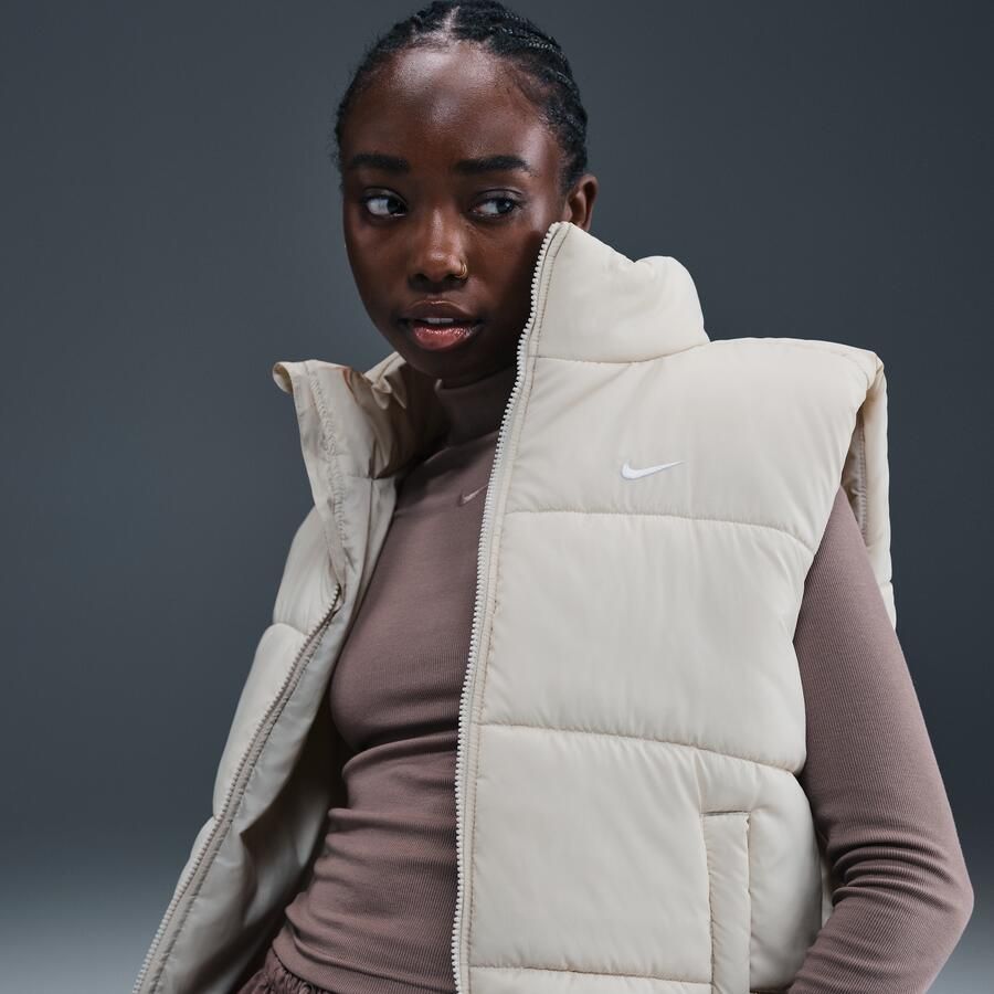 Nike Classic Puffer Therma-FIT ruimvallende bodywarmer voor dames Grijs - Foto 2