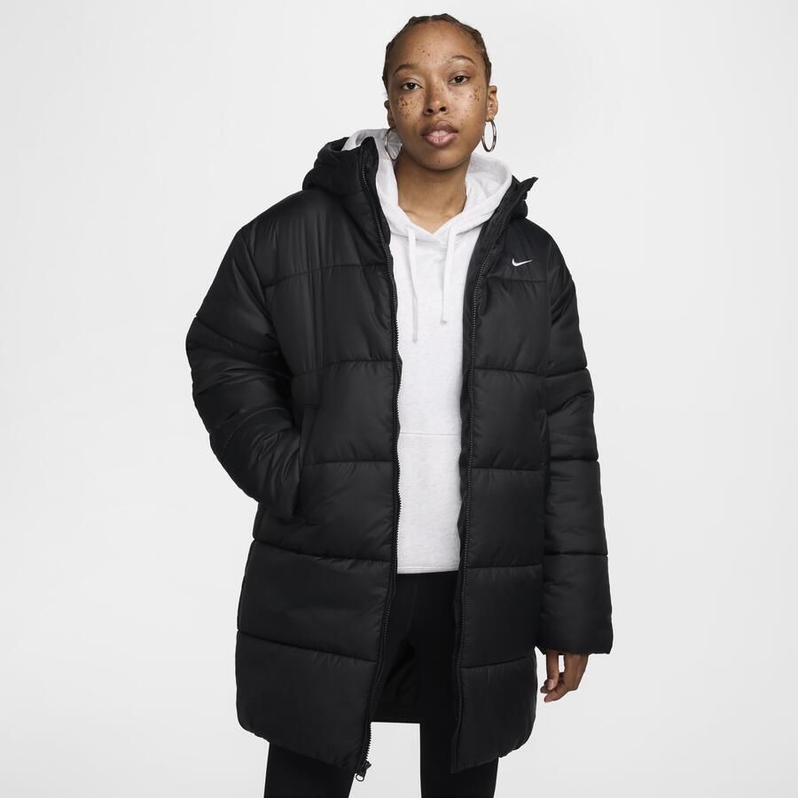 Nike Sportswear Classic Puffer Therma-FIT ruimvallende parka voor dames Zwart - Foto 3