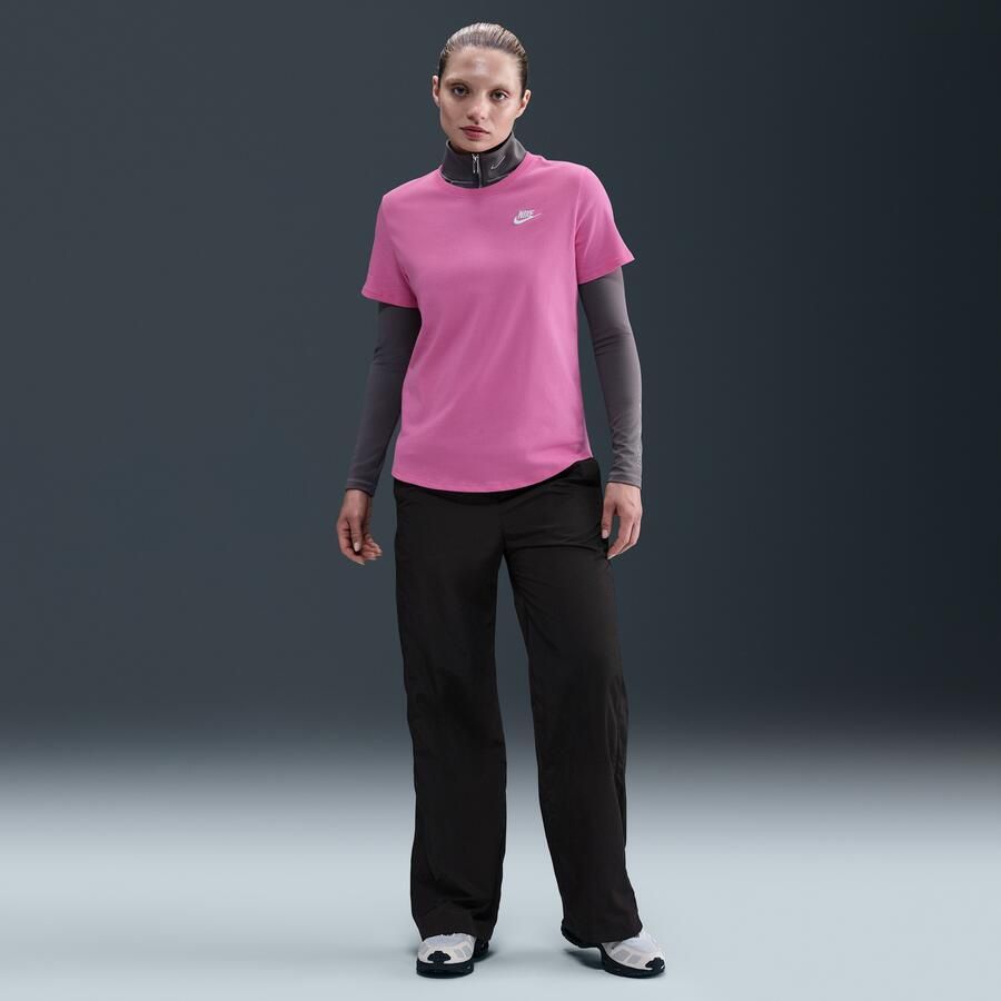 Nike Sportswear Club Essentials T-shirt voor dames Roze - Foto 3