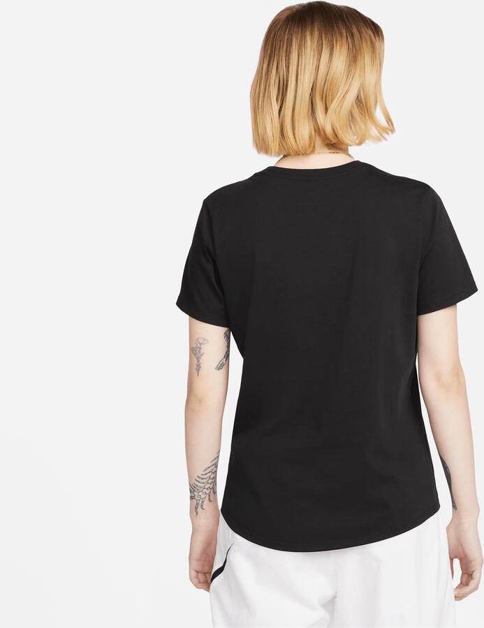 Nike Sportswear T-shirt T-shirts Kleding black white maat: 158 beschikbare maaten:XS S 137 147 158 170 - Foto 2