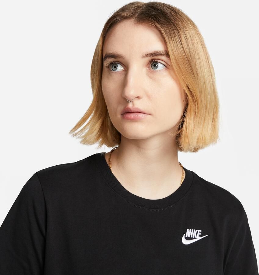 Nike Sportswear T-shirt T-shirts Kleding black white maat: 158 beschikbare maaten:XS S 137 147 158 170