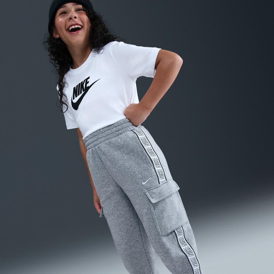 Nike Club Fleece cargobroek voor kids Grijs - Foto 2