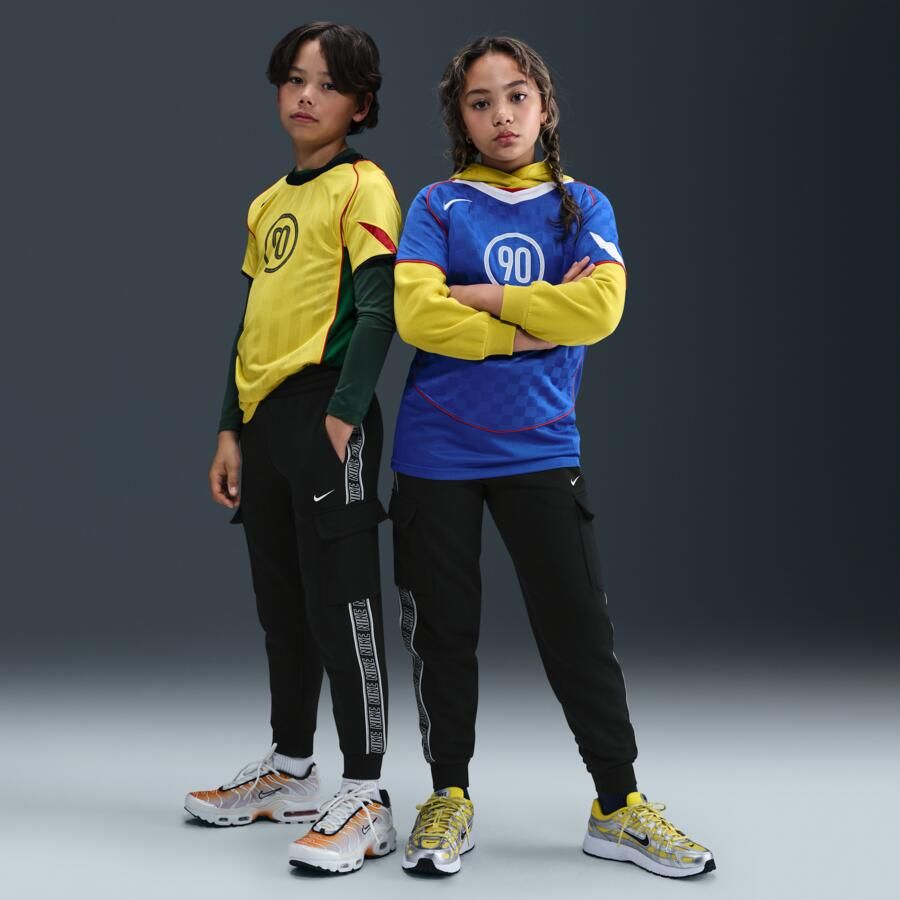 Nike Club Fleece cargobroek voor kids Zwart - Foto 4