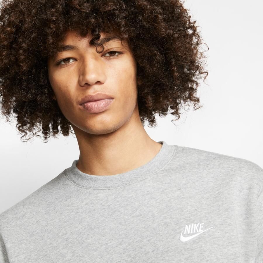 Nike Sportswear Club Fleece Herentop met ronde hals Grijs - Foto 2