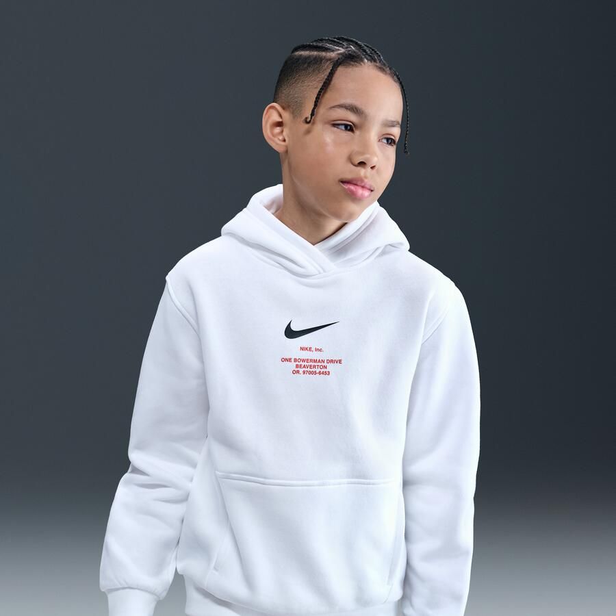Nike Sportswear Club Fleece Hoodie voor Wit - Foto 4