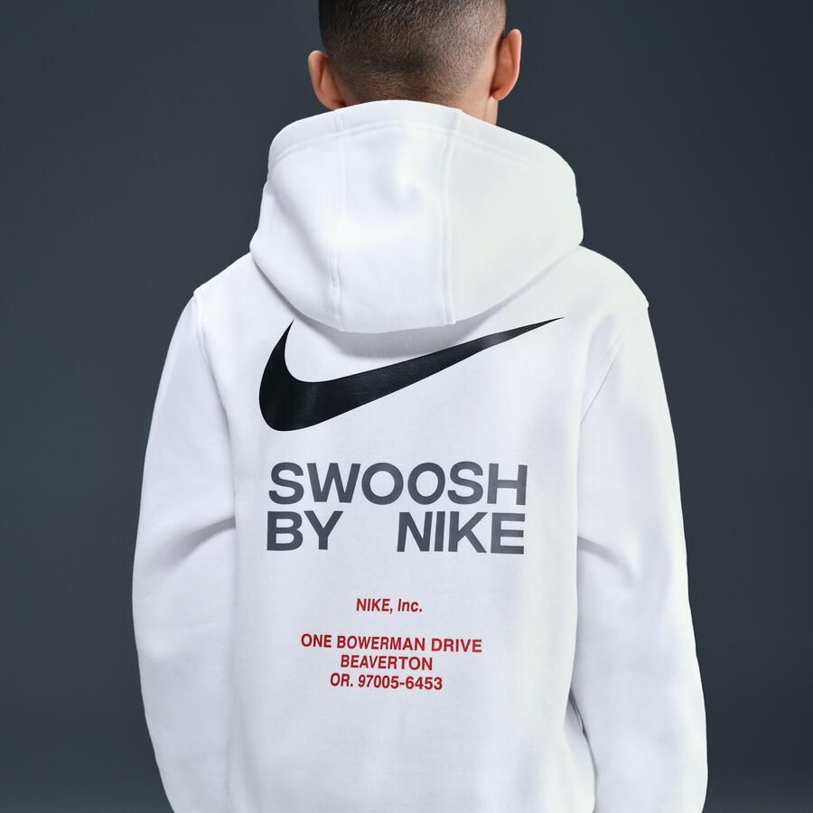 Nike Sportswear Club Fleece Hoodie voor Wit