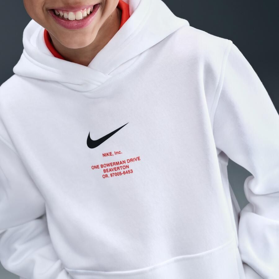 Nike Sportswear Club Fleece Hoodie voor Wit - Foto 2