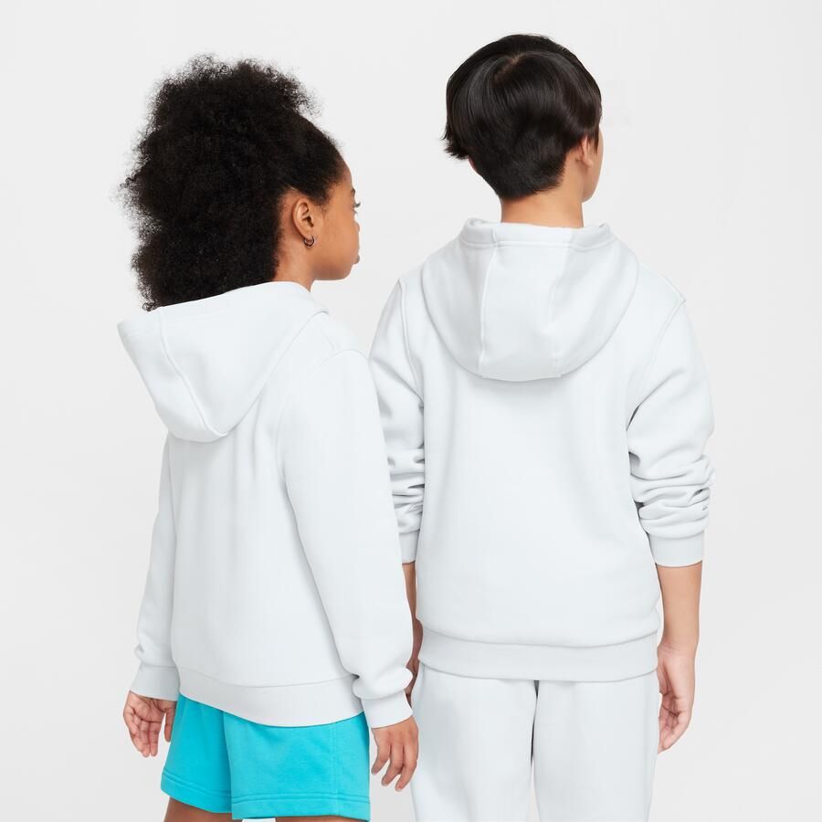 Nike Sportswear Club Fleece Hoodie voor kids Grijs - Foto 4