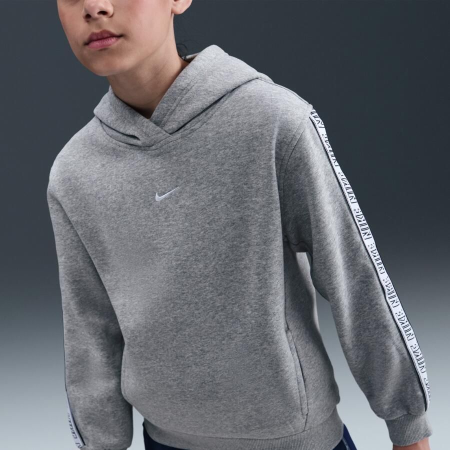 Nike Club Fleece Hoodie voor kids Grijs