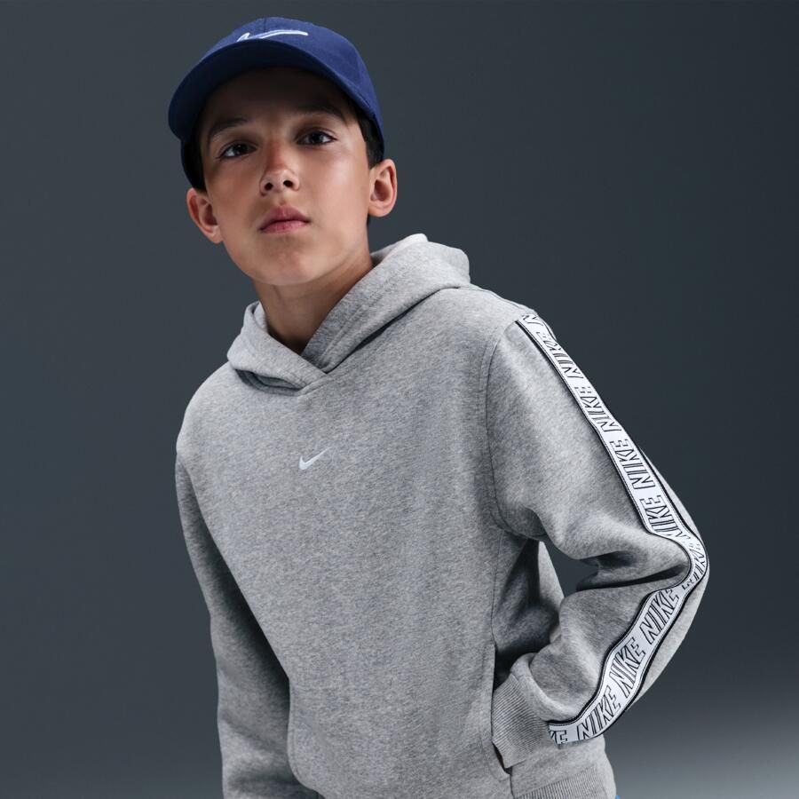 Nike Club Fleece Hoodie voor kids Grijs - Foto 2