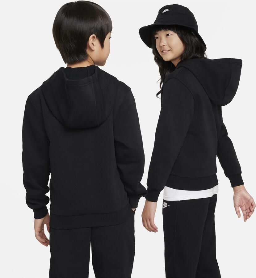 Nike Sportswear Club Fleece Hoodie voor kids Zwart - Foto 4