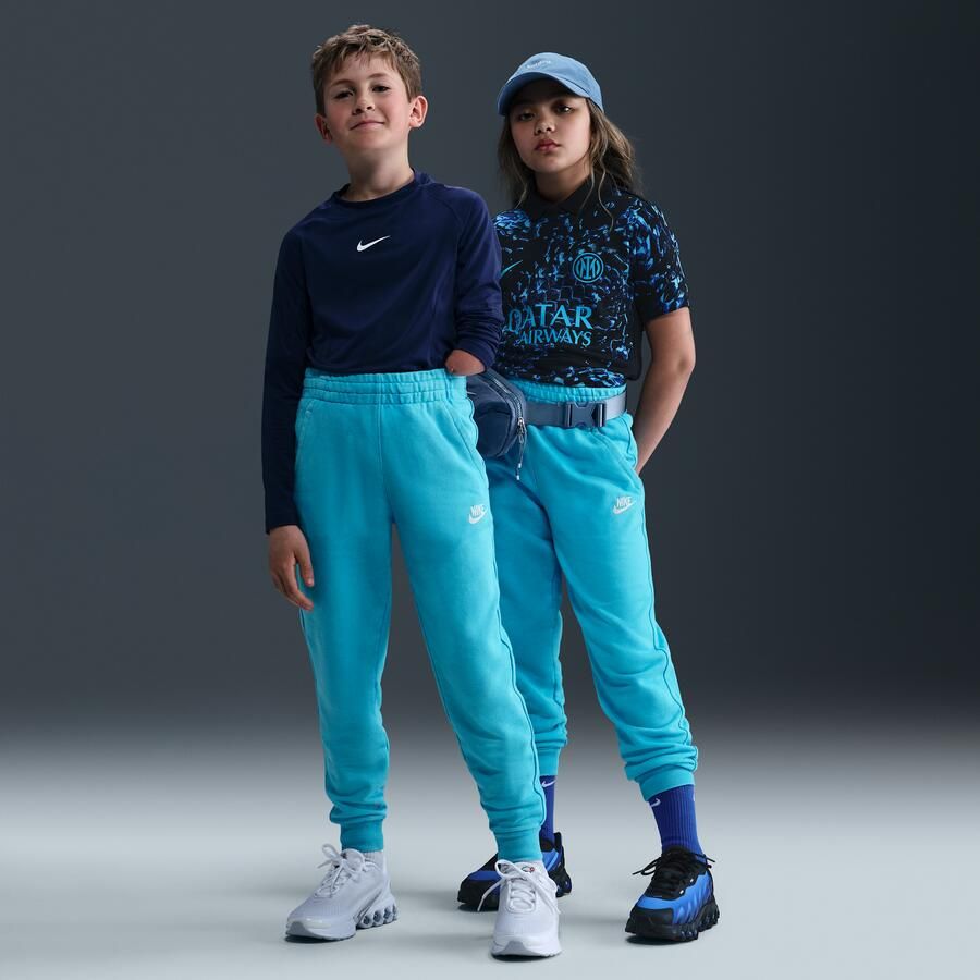 Nike Club Fleece joggingbroek van sweatstof voor kids Blauw - Foto 4