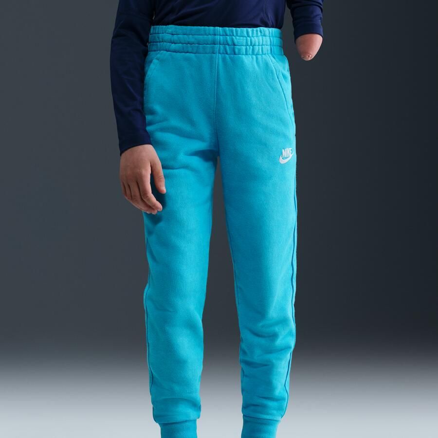 Nike Club Fleece joggingbroek van sweatstof voor kids Blauw
