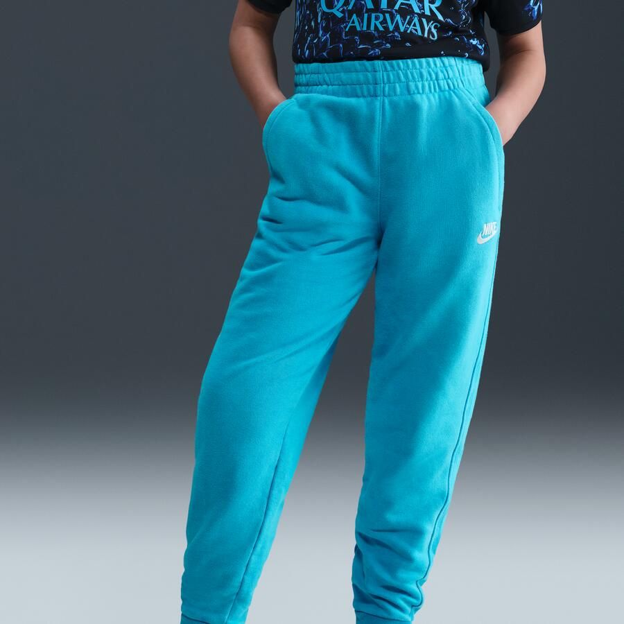 Nike Club Fleece joggingbroek van sweatstof voor kids Blauw - Foto 2