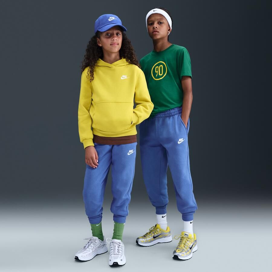 Nike Club Fleece joggingbroek voor kids Blauw - Foto 4