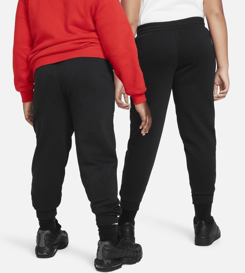 Nike Club Fleece joggingbroek voor kids (ruimere maten) Zwart - Foto 4