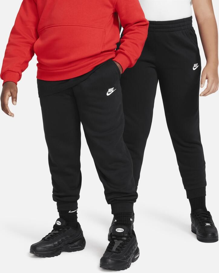 Nike Club Fleece joggingbroek voor kids (ruimere maten) Zwart - Foto 3