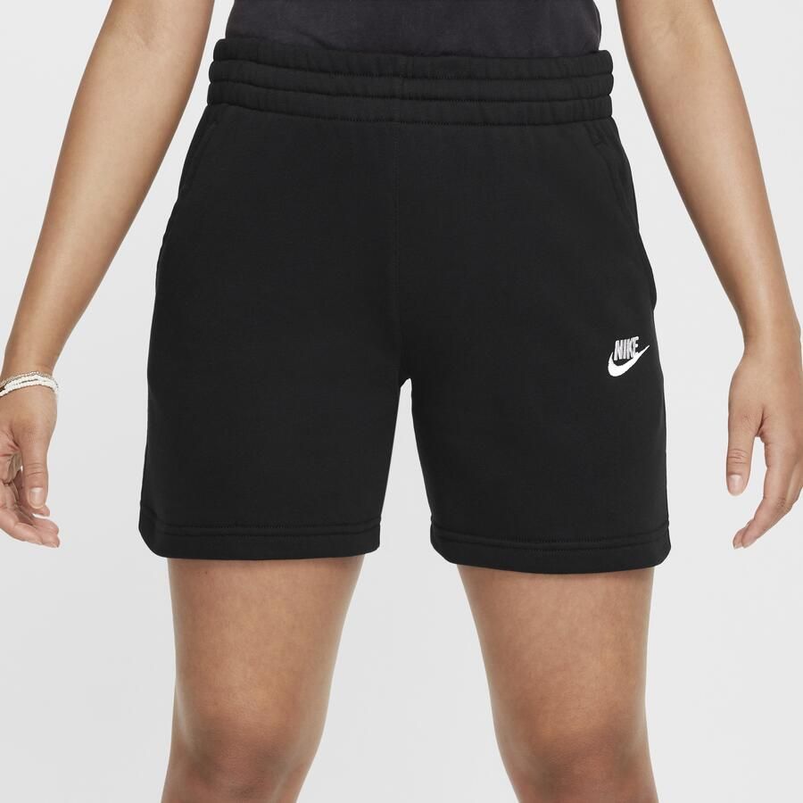 Nike Sportswear Club Fleece sshorts van sweatstof (13 cm) Zwart - Foto 3