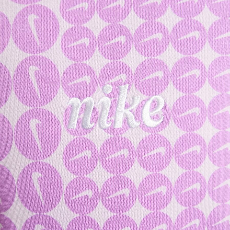 Nike Club Fleece oversized sweatshirt met ronde hals voor meisjes Paars - Foto 2