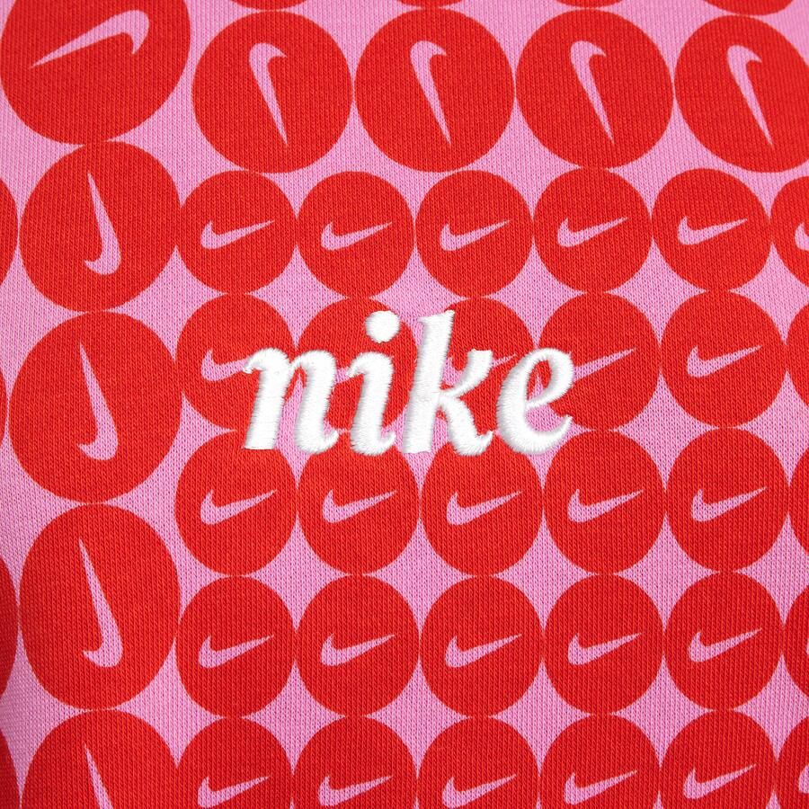 Nike Sportswear Club Fleece oversized sweatshirt met ronde hals voor Rood - Foto 3