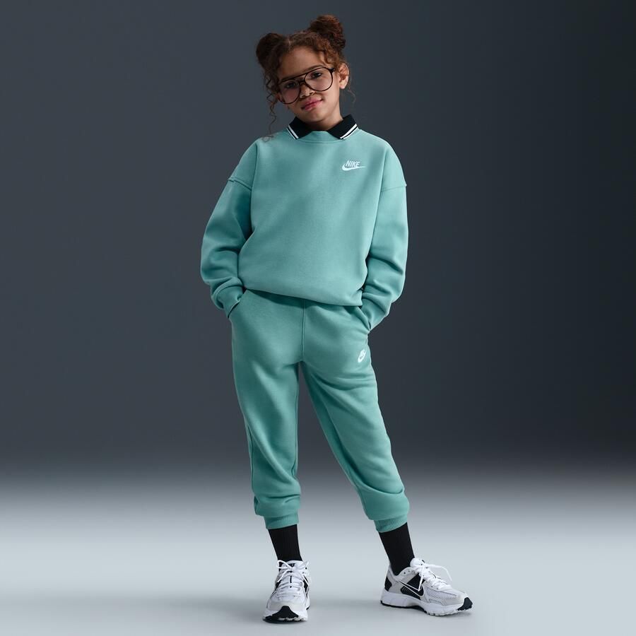 Nike Club Fleece oversized sweatshirt voor kids Groen - Foto 3