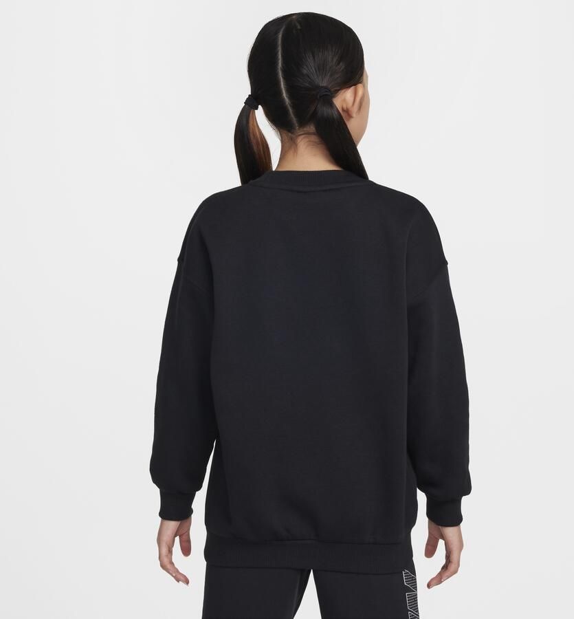 Nike Sportswear Club Fleece oversized sweatshirt voor Zwart - Foto 4
